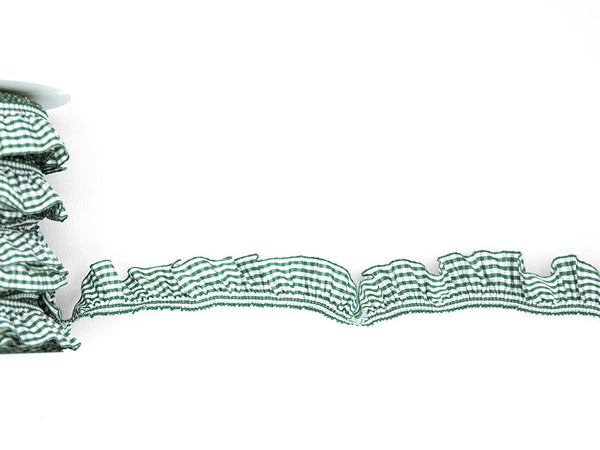 bamby due con elastico 25 mm verde inglese