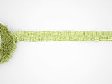 Bamby with elastic centr. 25 mm green pistachio