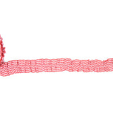 bamby due con elastico centrale 25 mm rosso