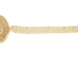 Bamby with elastic center. 25 mm Avorio