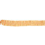bamby due con elastico centrale 25 mm arancio pesca