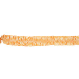 bamby due con elastico centrale 25 mm arancio pesca