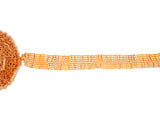 Bamby with elastic center. 25 mm Fishing orange