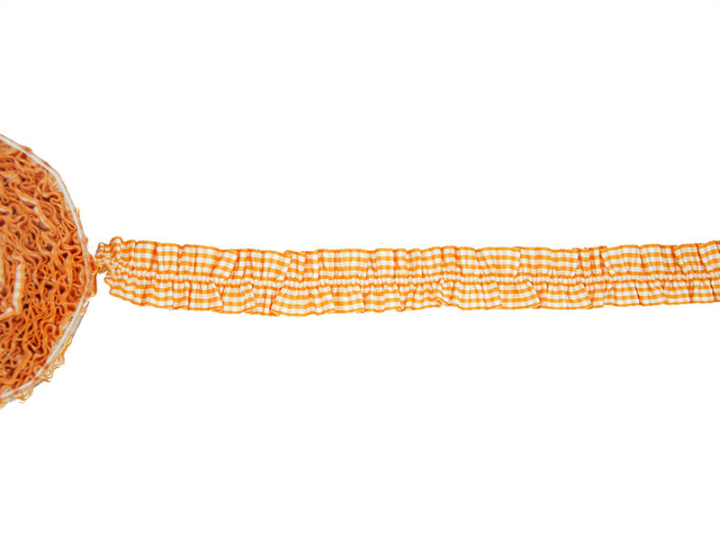 Bamby with elastic center. 25 mm Fishing orange