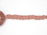 Bamby with elastic centr. 25 mm amaranth