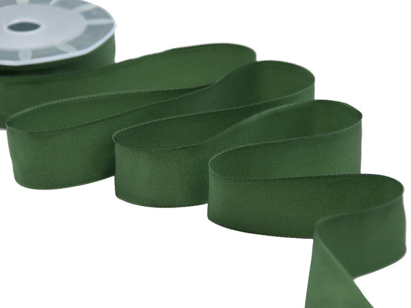 Carlotta Satin Cuivre Borders 27 mm Vert Français