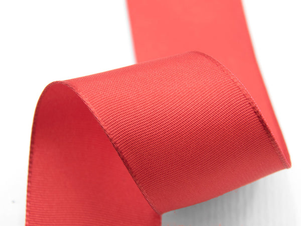 Carlotta Satin Cuivre Borders 40 mm rouge