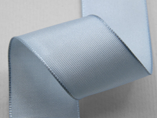 Carlotta Satin Borders Borders de 40 mm bleu bébé