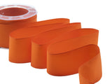 Carlotta satin copper borders 40 mm orange