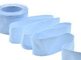Carlotta satin copper borders 40 mm blue baby