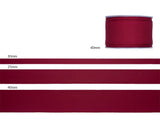 Carlotta Satin Bordure en Cuivre 40 mm Aigue-marine