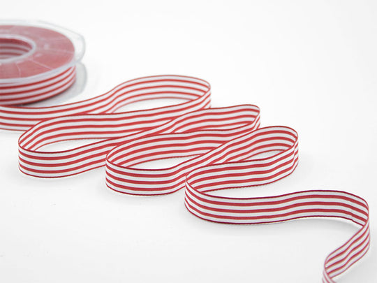 Bamby striped 15 mm red