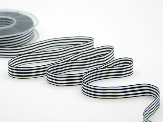 Bamby striped 15 mm black