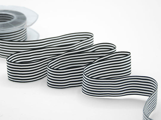 25 mm black striped bamboo
