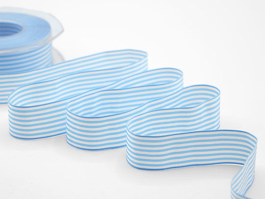 Bamby striped 25 mm Blue Baby