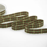 Scozzese Catenella 15 mm Verde Inglese Oro