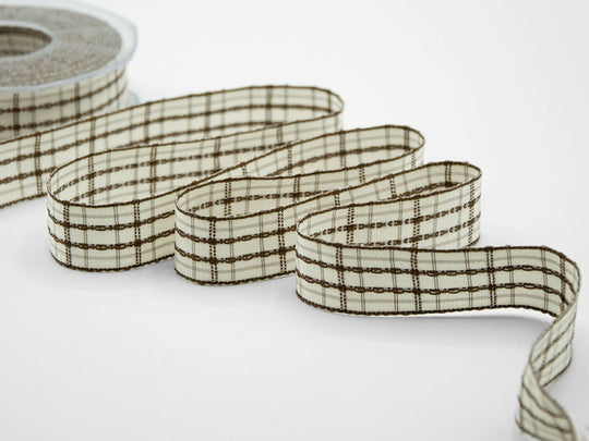 Scozzese Catenella 25 mm Marrone