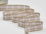 Kilt Scozzese 25 mm Beige/Rosso