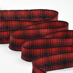 kilt scozzese 25 mm rosso