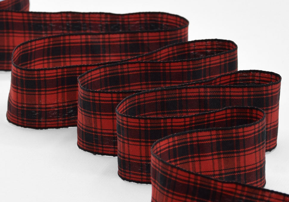 kilt scozzese 40 mm rosso