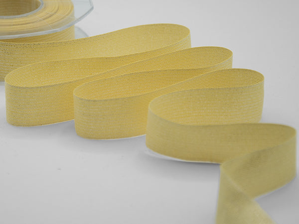 25 mm yellow smile ribbon