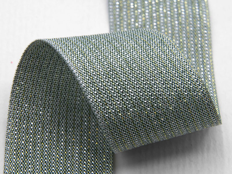 Smile ribbon 25 mm green English
