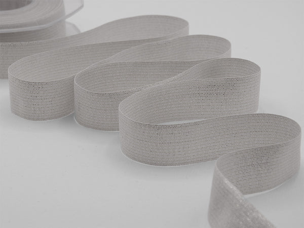 25 mm pearl gray smile ribbon