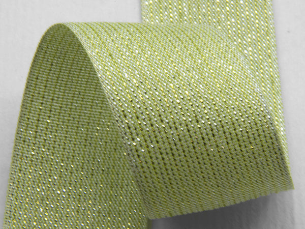Smile ribbon 40 mm green pistachio