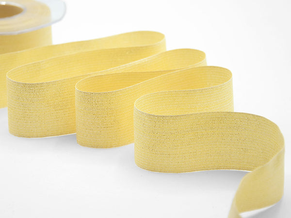 Smile ribbon 40 mm yellow