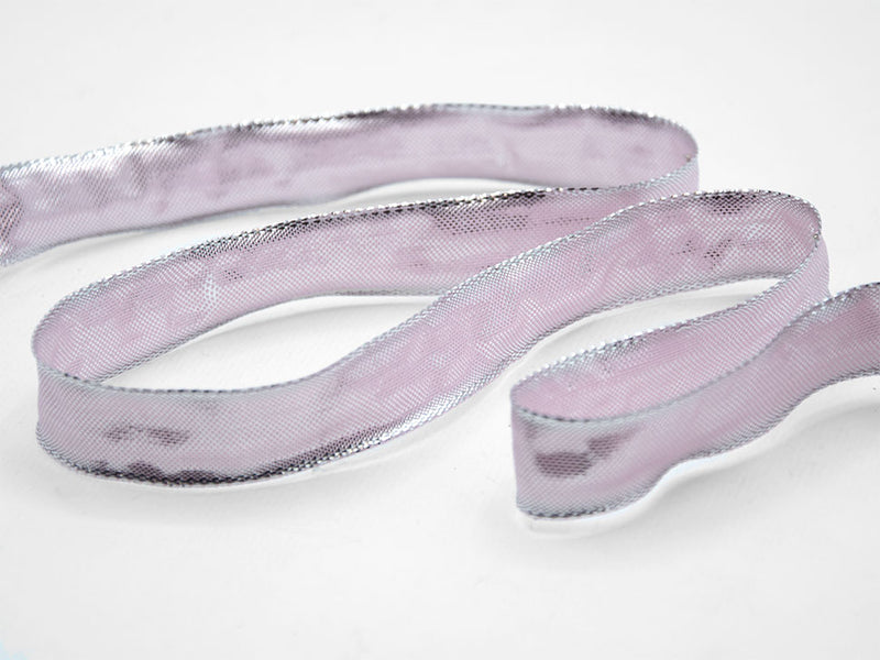 Colored strip with copper15 mm pink baby