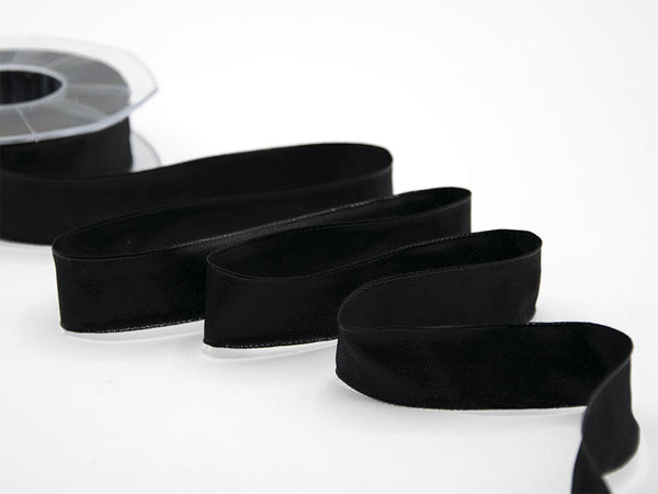 Cuivre plate élégant de 25 mm noir