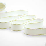 Diagonale Bordi Oro 25 mm Bianco Naturale