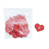 Cuoricini 25 Pezzi Rosso