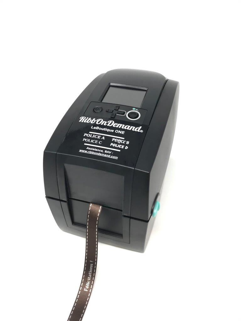 Printer for ribbons and labels