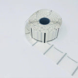 Etichette 35x35mm trasp 1000 pz