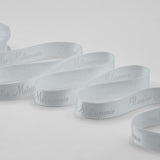 Doppio Raso 16 mm Stampa Il Nostro Matrimonio Bianco Naturale