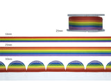 D. raso print 25 mm rainbow