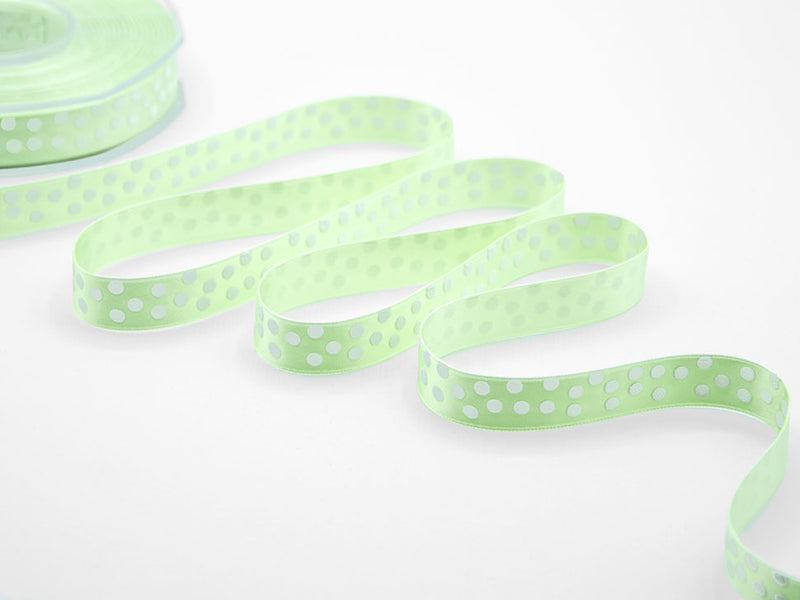 D.Raso 16 mm Print White Light Apple Green Pods