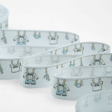 Raso Camelia 25 mm Collezione Magliette Celeste