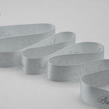 Raso Boutique Lame 25 mm Ser. Laminata Buon Natale Argento