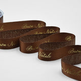 raso boutique lame 25mm ser laminata buon natale