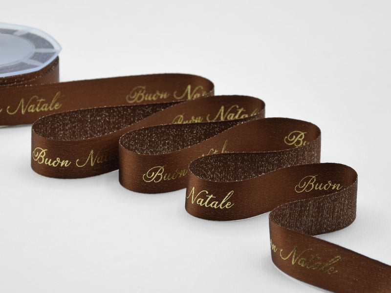 raso boutique lame 25mm ser laminata buon natale