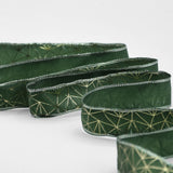 carlotta bordi lame 25 mm ser lam geometrico verde inglese