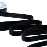 Policotone Nero Ser. Pois 15 mm Rosso