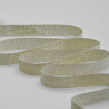 15 mm Polycoton Constellation Imprimé Salutations Ivoire