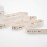 Policotone 15 mm Fatto A Mano Rosa Cipria
