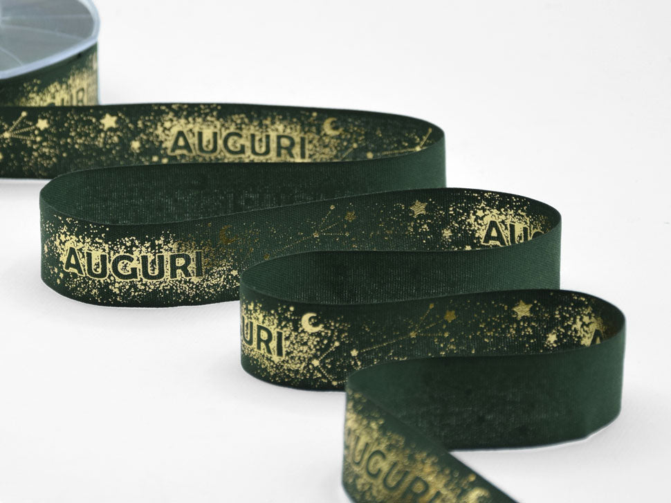 Nastro In Policotone Opaco Furlanis - Verde Inglese, 15 Mm X 25 M, Per Regali, Decorazioni, Bomboniere - Foto 5